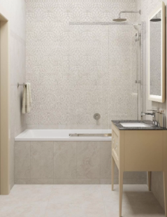 Плитка Kerama Marazzi Литос бежевый светлый декор арт. KMD3STA090BR (30х60х0,9)